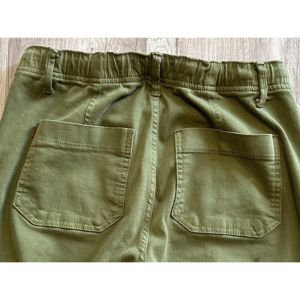 Judy Blue Womens Noel Drawstring Army Green Olive Green Pants Size 5/27 **FLAW** - Picture 10 of 16